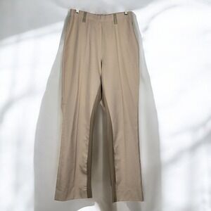 Hobby Horse Beige Polyester Riding Pants Career Slacks Vintage Made in USA Women